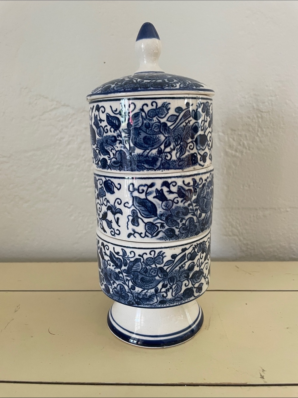 Japanese Stacking Trinket Box/Lid